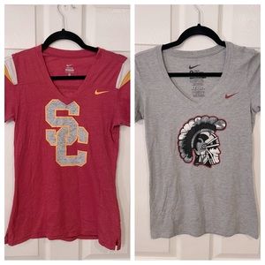USC University of Southern California Womens Nike Tops